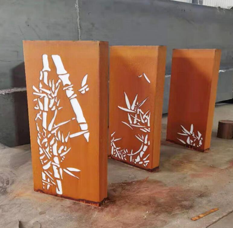 海伦锈钢板灯箱